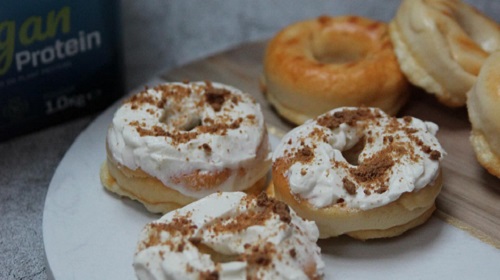 Meringue eiwit donuts - bakken met Femke