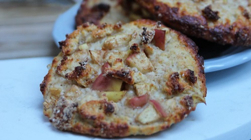 Appelkruimelkoeken met een eiwitboost - van Femke