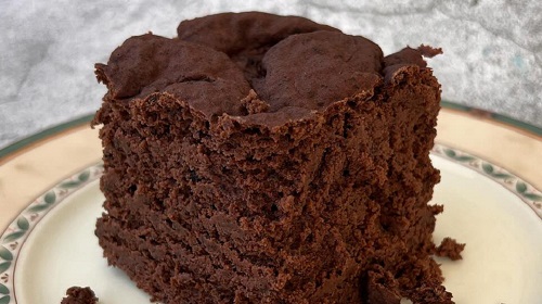 Zwarte bonen brownie - van Femke